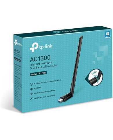 WIRELESS ADAPTADOR USB 3.0 TP-LINK ARCHER T3U PLUS AC1300