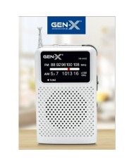 RADIO PORTATIL AM/FM ANALOGICA GRIS FM-4402 GEN-X
