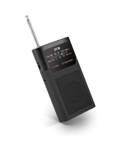 RADIO PORTATIL ICY MAX SPC NEGRA