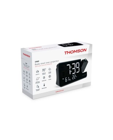RADIO RELOJ DESPERTADOR CON PROYECCION CP100T THOMSON