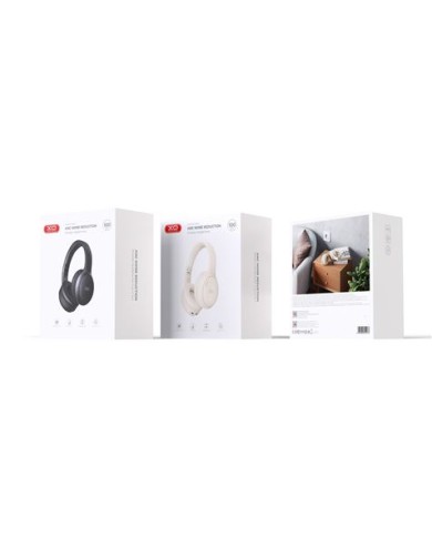 AURICULAR BLUETOOTH BE41 ANC, HASTA 115 HORAS DE MÚSICA NEGRO XO