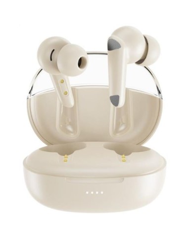 AURICULARES BLUETOOTH TWS CON DOBLE MICRO Y CANCELACION DE RUIDO G22 BLANCO