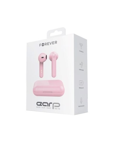 AURICULARES BLUETOOTH TWS TWE-110 ROSA FOREVER