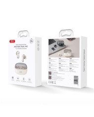 AURICULARES TWS BLUETOOTH CON CANCELACION RUIDO G42 BEIGE XO