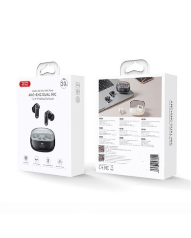 AURICULARES TWS BLUETOOTH CON CANCELACION RUIDO G42 NEGRO XO