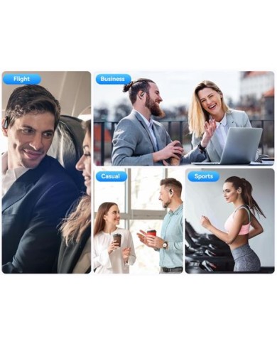 AURICULARES TWS CON TRADUCCION SIMULTANEA G37 NEGRO XO