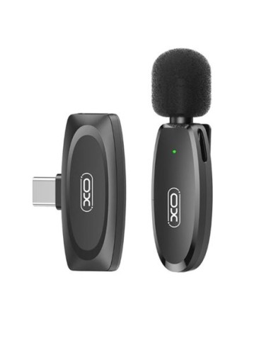 MICROFONO INALAMBRICO DE SOLAPA CON TIPO C XO