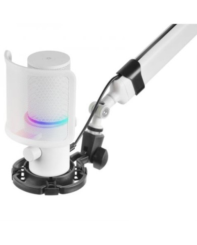 MICROFONO MMIC-XT BLANCO | BRAZO REGULABLE | RGB | ACCESORIOS | MARS GAMING