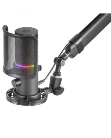 MICROFONO MMIC-XT NEGRO | BRAZO REGULABLE | RGB | ACCESORIOS | MARS GAMING