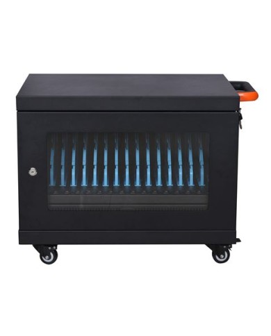 RACK / ESTACIÓN DE CARGA 16 PUERTOS PARA TABLETS Y PORTÁTILES CROMAD