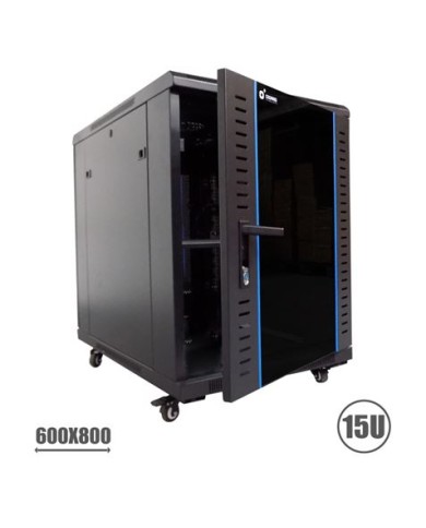 RACK 19 15U 600X800 PERFORADO CROMAD