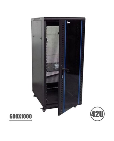 RACK 19 42U 600X1000 PERFORADO CROMAD