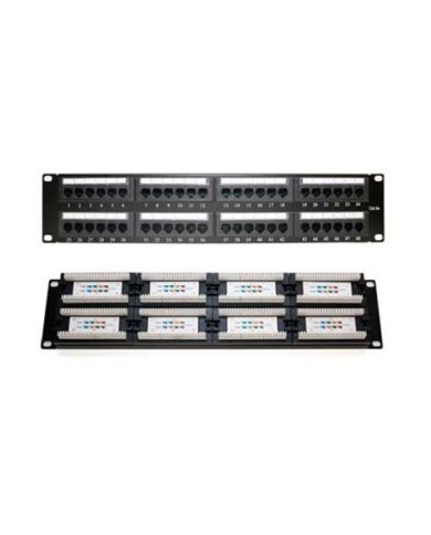PANEL PARCHEO 48P 19 2U UTP CAT 6 CROMAD