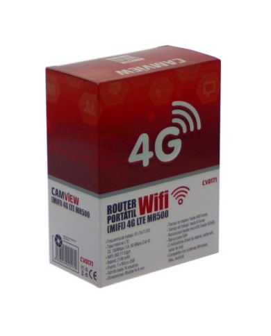 ROUTER (MIFI) WIFI PORTATIL 4G LTE MR500 CAMVIEW