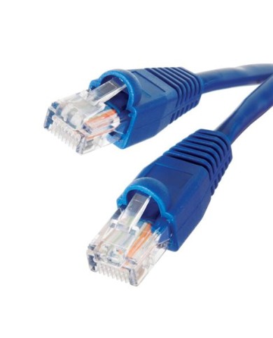 Cable Cromad de red UTP CAT 6 2M Azul 100% COBRE