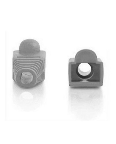 PAQUETE 50 PROTECTORES RJ45 COLOR GRIS CROMAD