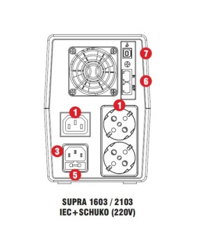 SAI XMART SUPRA 1600VA