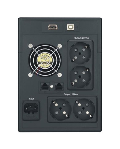 SAI XMART SW-PRO 1100VA, 230V, SINEWAVE, USB-RS232, RJ45