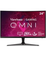 MONITOR VIEWSONIC 24 CURVO LED FHD HDMI DP 165Hz 3YR GARANTIA MONITOR VIEWSONIC 24 CURVO LED FHD HDMI DP 165Hz 3YR GARANTIA