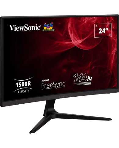 MONITOR VIEWSONIC 24 CURVO LED FHD HDMI DP 165Hz 3YR GARANTIA