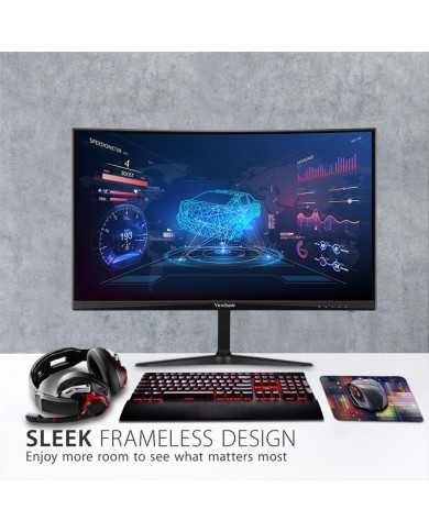 MONITOR VIEWSONIC 24 CURVO LED FHD HDMI DP 165Hz 3YR GARANTIA