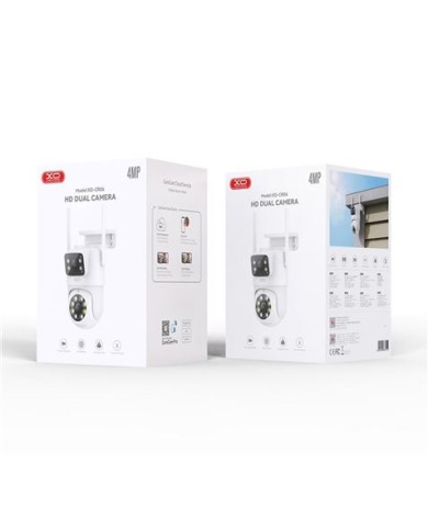 CAMARA WIFI EXTERIOR DUAL MOTORIZADA CR06 XO