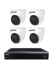 PACK VIDEOGRABADOR 5MP + 4 CAMARAS AHD 5MP DOMO CAMVIEW