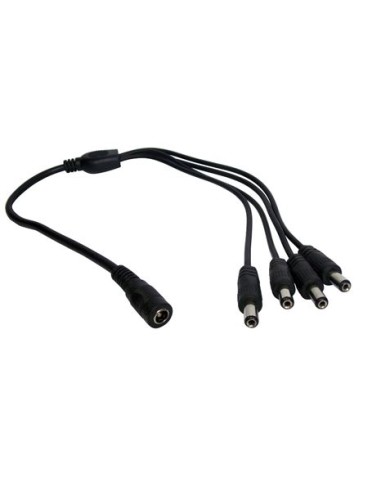 CABLE ALIMENTACION SPLITTER 4 CAMARAS CAMVIEW