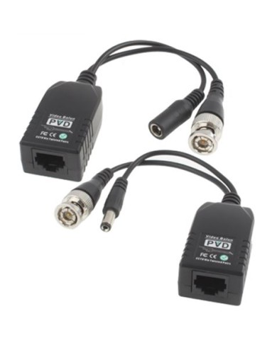 TRANSCEPTORES PASIVOS HASTA 300 METROS (VIDEO + ALIMENTACION) CROMAD