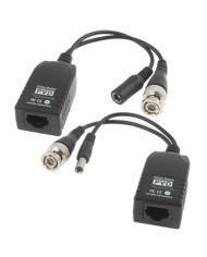 TRANSCEPTORES PASIVOS HASTA 300 METROS (VIDEO + ALIMENTACION) CROMAD