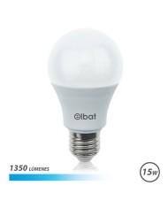 BOMBILLA LED A60 | 15W | 1350LM | E27 | LUZ FRIA | ELBAT