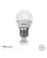 BOMBILLA LED G45 | 7W | 600LM | E27 | LUZ BLANCA | ELBAT