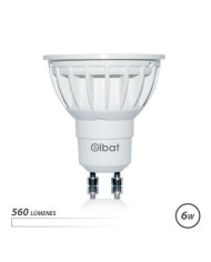 BOMBILLA LED GU10 | 6W | 560LM | LUZ BLANCA | ELBAT