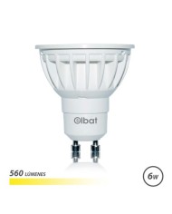 BOMBILLA LED GU10 | 6W | 560LM | LUZ CALIDA | ELBAT