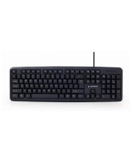 TECLADO GEMBIRD USB BLACK TECLADO GEMBIRD USB BLACK