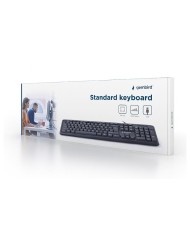 TECLADO GEMBIRD USB BLACK