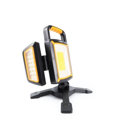 FOCO LED BATERÍA 15W + 36 LED PLEGABLE MADER