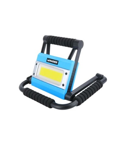FOCO LED BATERÍA 20W CON SOPORTE PLEGABLE MADER