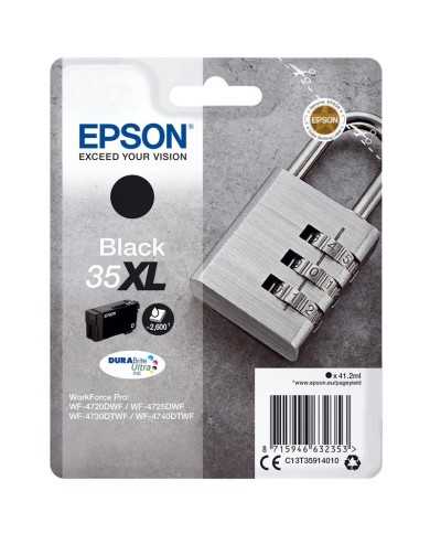 TINTA EPSON C13T35914010 BLACK 35XL DURABRITE ULTRA T3591 TINTA EPSON C13T35914010 BLACK 35XL DURABRITE ULTRA T3591