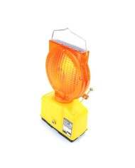 LINTERNA BATERIA DE SEÑALIZACION LED CON PANEL SOLAR MADER