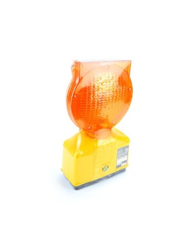 LINTERNA BATERIA DE SEÑALIZACION LED CON PANEL SOLAR MADER