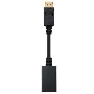 CABLE CONVERSOR NANOCABLE DISPLAYPORT A HDMI DP/M-HDMI/H 15CM
