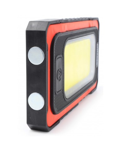 LINTERNA LED RECARGABLE SOLAR CON POWERBANK MADER