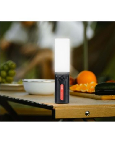 LINTERNA LED SOLAR CON IMAN Y GANCHO YH18 XO