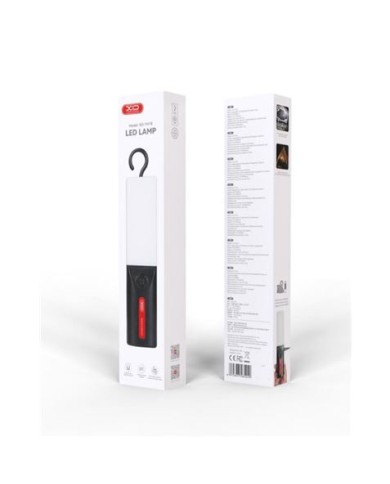 LINTERNA LED SOLAR CON IMAN Y GANCHO YH18 XO