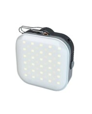 LINTERNA SOLAR DE CAMPING 500LM 12 MODOS, POWERBANK, IPX4 ELBAT