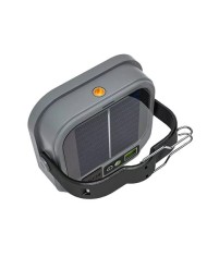 LINTERNA SOLAR DE CAMPING 500LM 12 MODOS, POWERBANK, IPX4 ELBAT