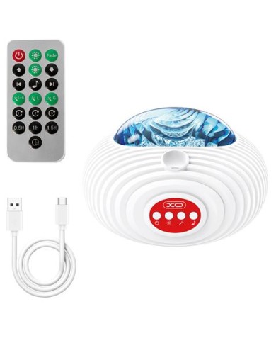 LAMPARA / PROYECTOR LED ESTRELLAS Y GALAXIAS CON ALTAVOZ YH12 XO