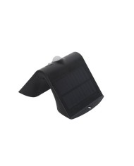 APLIQUE LED SOLAR 1.5W 220LM DOBLE ILUMINACIÓN NEGRO ELBAT