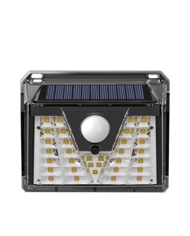 APLIQUE LED SOLAR 150LM NEGRO ELBAT